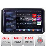 Navigație Android Suzuki Ignis 2016+ Edotec QLED 2K, 16GB RAM, 512GB
