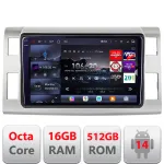 Navigație Android Toyota Estima 2006-2013 QLED 2K, 16GB RAM, 512GB, 360