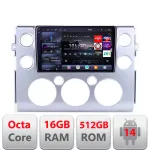 Navigatie Android Toyota FJ Cruiser 2006-2020 QLED 2K, 16GB RAM, 512GB