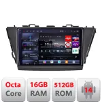 Navigație Android Toyota Prius 5 Plus 2012-2020 QLED 2K 16+512GB