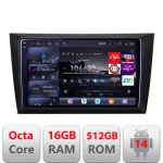 Navigație Android VW Golf 6 2009-2013 QLED 2K, 16GB RAM, 512GB, 360