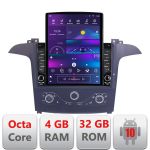 Navigatie Ford S-max 2006-2014 dedicata Ouad core 4+32 ecran vertical 9.7" DSP 360 FHD AHD Android radio gps internet  KIT-smax-navi+EDT-E709