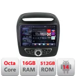Navigatie Android Kia Sorento 2012-2015 QLED 2K, 16GB RAM, 512GB