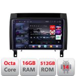 Navigație Android Mercedes SLK 2004-2011 QLED 2K 16+512GB Edotec