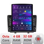 Navigatie Opel Zafira C 2011-2019 dedicata Ouad core 4+32 ecran vertical 9.7" DSP 360 FHD AHD Android radio gps internet  KIT-zafira-c+EDT-E709