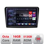 Navigatie Android Skoda Superb 2 2009-2015 QLED 2K 16GB RAM 512GB