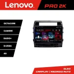 Navigație Toyota Land Cruiser V8/L200 2009-2020 Lenovo 2K 8+256GB