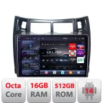 Navigație Android Toyota Yaris 2008-2011 QLED 2K 16GB RAM 512GB