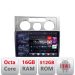 Navigație Android VW Touran 2003-2010 QLED 2K, 16GB RAM, 512GB