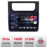 Navigație Android VW Touran 2010-2016 Edotec QLED 2K, 16GB RAM, 512GB
