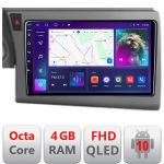 Navigatie Audi A6 C6 2004-2010 dedicata Android QLED octa core 4+64 4G DSP FHD carplay android auto radio gps internet Android kit-a6-c6+EDT-E309v3