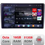 Navigație Android 2K pentru Citroen Berlingo și Opel Combo 2021+ 16+512GB