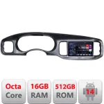Navigatie Dodge Charger 2011-2014 QLED 2K, Octa Core, 16GB RAM, 512GB