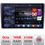 Navigatie Ford Focus C-max S-max Galaxy Mondeo unitati ovale Qled 2K Octa Core 16+512GB LTE 4G DSP Wifi 5Ghz android auto carplay radio gps internet kit-ford-oval+EDT-E809-2K