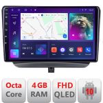 Navigatie Ford Turneo Courier Transit Courier 2014-2021 dedicata Android QLED octa core 4+64 4G DSP FHD carplay android auto radio gps internet Android kit-turneo+EDT-E309v3