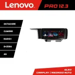 Navigație Lenovo QLED 12.3 pentru Kia Sorento 2020-2024, 8GB RAM + 256GB