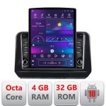 Navigatie Mitsubishi Outlander 2021- dedicata Ouad core 4+32 ecran vertical 9.7" DSP 360 FHD AHD Android radio gps internet  kit-outlander2023+EDT-E709+kit-outlander202310-9