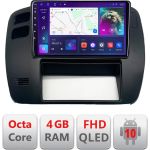 Navigatie Nissan Patrol 2000-2005 dedicata Android QLED octa core 4+64 4G DSP FHD carplay android auto radio gps internet Android kit-patrol-old+EDT-E309v3