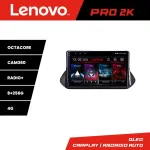 Navigație Nissan X-Trail 2021+ Lenovo Pro 2K QLED, Octa Core, 8GB+256GB