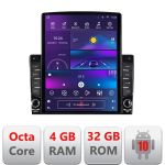 Navigatie VW Passat B5  dedicata Ouad core 4+32 ecran vertical 9.7" DSP 360 FHD AHD Android radio gps internet  kit-b5-v2+EDT-E709