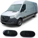 Indicatori laterali LED negri 2 bucăți potrivite pentru Mercedes Sprinter W906 06-16 907 910 din 18 Performance AutoTuning