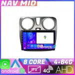 Navigație Dacia Dokker EDOTEC Lite Android 12, 4GB RAM, 64GB, CarPlay