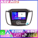 Navigație Ford Kuga 2015-2020 SYNC2/SYNC3 Android 12, 4GB+64GB, CarPlay