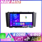 Navigatie Mercedes CLK W209 EDOTEC-LITE Android radio gps internet Octa core 4 64 Carplay