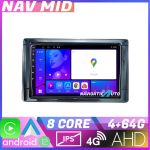 Navigatie Toyota 2DIN KIT TY2DIN EDOTEC-LITE Android Ecran 720P Octa Core 4 64 Carplay