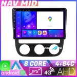 Navigație VW Golf 5 2004-2010 cu climatizare automată, Android 12, 4GB+64GB