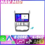 Navigație Dacia Duster 2010-2012 Android 12, 4GB RAM, 64GB, CarPlay