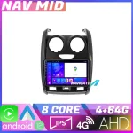 Navigatie Android Dacia Duster 2012-2019, 4GB RAM, 64GB, CarPlay