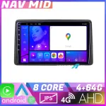 Navigatie Dacia Duster 2019+ Android 12, 4GB RAM, 64GB, CarPlay, 4G