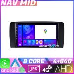 Navigație Android Mercedes Clasa R EDOTEC Lite 4GB RAM 64GB cu CarPlay