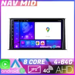 Navigație Toyota Auris 2017 Android 12, 4GB RAM, 64GB, CarPlay, 720P