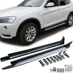 Plăci laterale de protecție din aluminiu stil OE cu ABE !! potrivite pentru BMW X3 F25 10-17 Performance AutoTuning