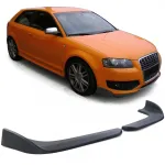 Fete de spoiler frontal cu aripi plate universale negre de performanță 7" Performance AutoTuning