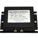 Interfață Multimedia C1-RNSE cu o intrare audio video pentru Audi și Seat