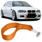 Curea de remorcare motorsport din țesătură universală 26.5cm portocalie Performance AutoTuning