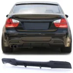 Difuzor spate de performanță mat, potrivit pentru BMW E90 E91 316 318 320 323 325 328 330 Performance AutoTuning
