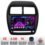 Navigatie Mitsubishi ASX 2017-2021 model facelift Android radio gps internet 4+64 InCell Display 1K Kit-026-facelift+EDT-E209-RK