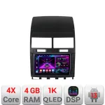 Navigatie Android VW Touareg 2004-2011 QLED 4GB RAM 64GB USB Waze