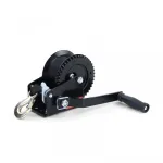 Profi 600kg Winch manuală cu curea de 8 metri neagră, potrivită pentru remorci auto Performance AutoTuning