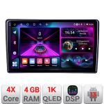 Navigatie Android Citroen Berlingo 2008-2018, 4GB RAM, 64GB, ecran 1K