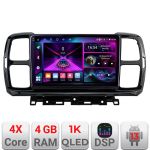 Navigație Android Citroen C5 Aircross 4GB RAM 64GB GPS Internet 1K