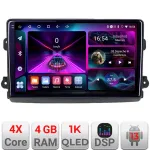 Navigație Android Fiat Ducato 2021+ dedicată, 4GB RAM, 64GB, ecran 1K InCell