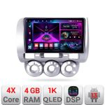 Navigatie Honda Fit Jazz 2004-2008 Android radio gps internet 4+64 InCell Display 1K Kit-jazz+EDT-E209-RK