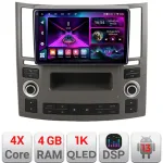 Navigație Android Infiniti FX45 2007-2009, GPS, 4GB RAM, 64GB, ecran InCell 1K