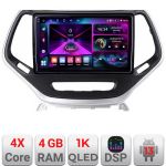 Navigație Android Jeep Cherokee 2014-2019, ecran 1K InCell, 4GB RAM, 64GB