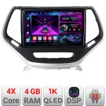 Navigație Android Jeep Cherokee 2014-2019, ecran 1K InCell, 4GB RAM, 64GB